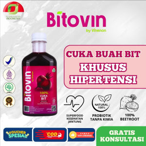 Bitovin Cuka Buah Bit 100% Alami | Untuk Penambah Darah dan Hipertensi