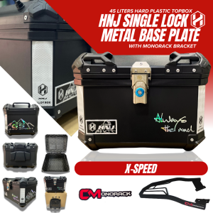 Set X-Speed Monorack Bracket With Top Box set - 30L 32L 36L & 45L Variation