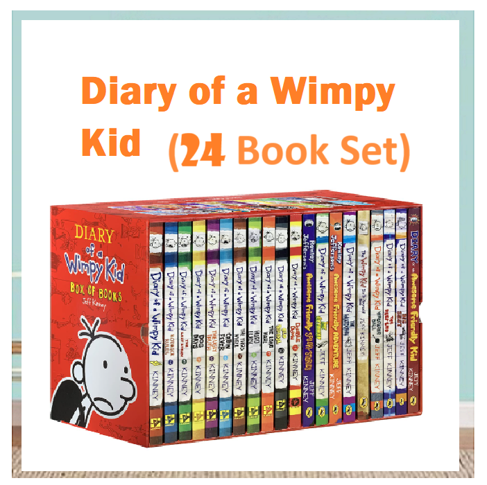 Diary of a Wimpy Kid book set 21 books - English Children Book Set