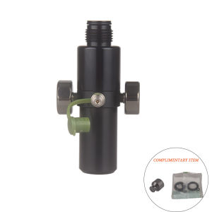 ถังอากาศ HPA ปรับแรงดัน0-3000PSI ได้วาล์วระบายควบคุม PCP ถังเติมลมเพนท์บอลวาล์วจ่ายอะแดปเตอร์เติมแก๊ส