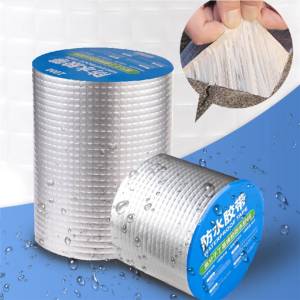 ( BISA COD ) Lakban Tape Alumunium Foil Butyl Super Anti Bocor Rembes Penambal