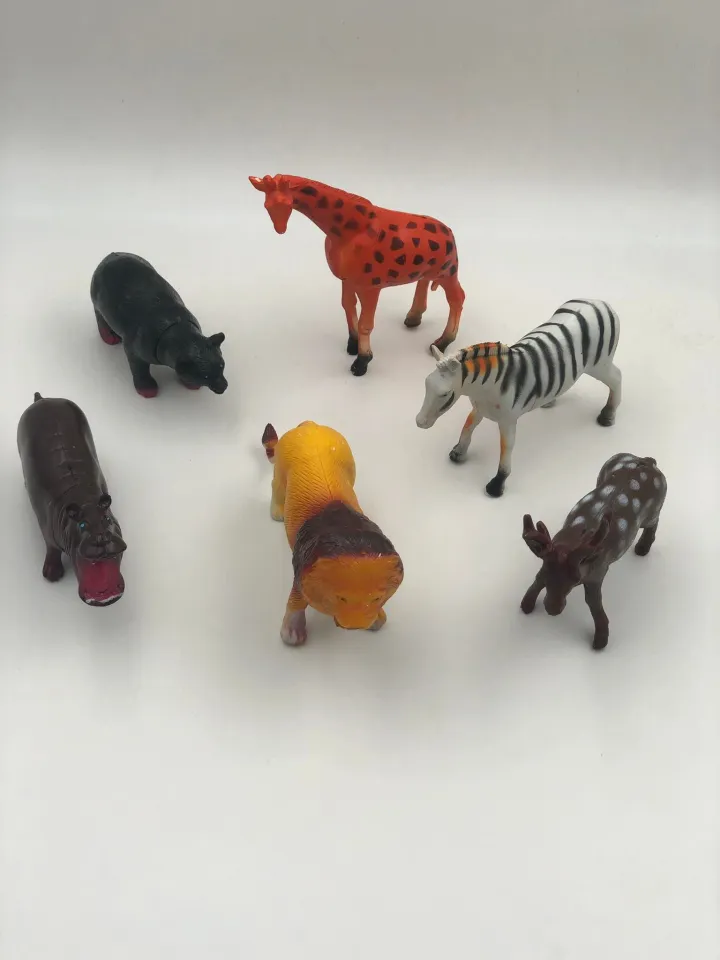 6pcs set Dinosaur Toy set Animal Kingdom Animals Set Unisex Animal