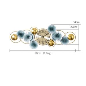 CT117E022  INTERY นาฬิกาติดผนัง นาฬิกาติดผังเสริมฮวงจุ้ย นาฬิกามงคล นาฬิกาสวยหรู นาฬิกาตกแต่งห้อง นาฬิกาตกแต่งบ้าน