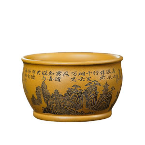 壶芝宴宜兴紫砂观山杯精致功夫陶瓷茶杯单杯个人专用高档喝茶杯子