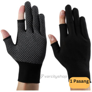 Sarung Tangan Motor Sarung Tangan 2 Jari Terbuka Sarung Tangan Ojol