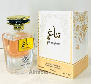 Thanugham Arabian Perfume* is a captivating fragrance that combines refreshing and exotic notes to create a unique and luxurious scent experience. This 100ml Eau de Parfum is perfect for those who appreciate a rich and long-lasting fragrance.