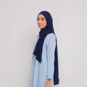 Dauky Pashmina Jersey Knit Pashmina kaos jilbab pasmina tanpa jarum pentul