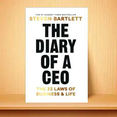 The Diary of a CEO Book by Steven Bartlett (paperback)