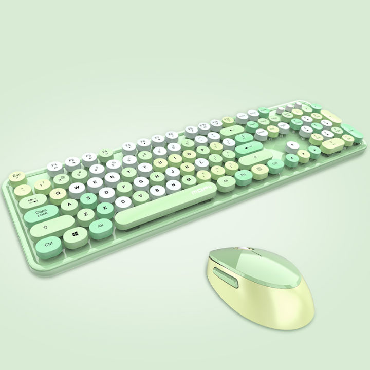 Wireless punk keyboard and mouse Wireless gaming keyboard Wireless ...