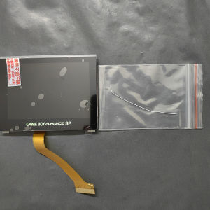 Replacement GBA SP IPS V4 Laminated Screen LCD Kits for Gameboy Advance SP IPS V4 Backlight High Brightness 8 Levels Gaming Screen