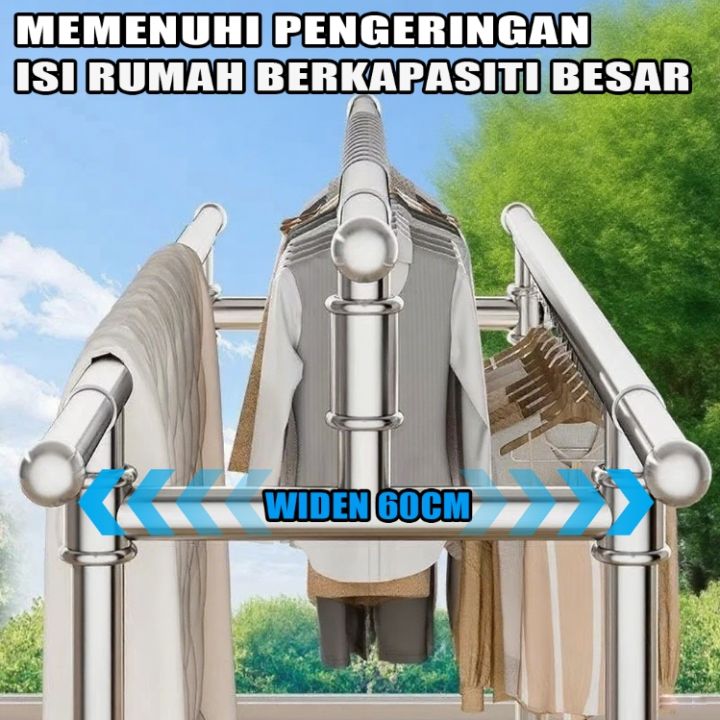 ATO%20304%20Stainless%20Steel%20Folding%20Clothes%20Hanger%20Drying%20Rack%20with%20Wheels%20Shoe%20Hanger%20Rak%20Penyidai%20Baju%20-%20Image%205