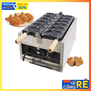 Máy làm bánh cá taiyaki 6 con cỡ lớn dùng điện
