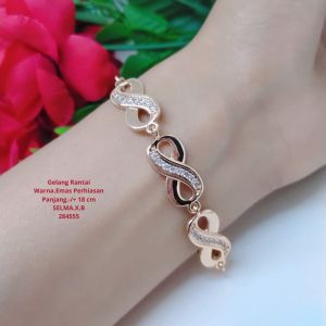 Gelang rantai Aksesoris Fashion Wanita Cocok Untuk Sehari hari G19-6D