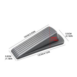SHIRUI Rubber Door Stopper PVC Anti Collision Door Wedge Safety Punch-free Door Top Door Rear