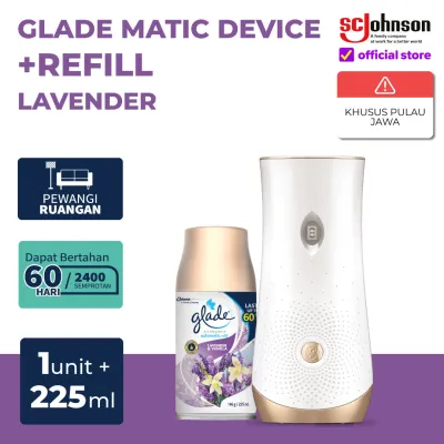 Glade Matic Device + Refill - Lavender 146gr / 225mL
