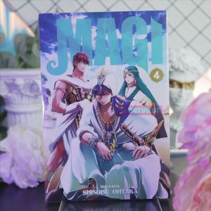 Magi Labyrinth of Magic 4 English Manga - preloved/komik/comic/used/secondhand/viz media/del rey/tokyopop/dark horse/Kodansha Comics/yen press/seven seas/gempak starz