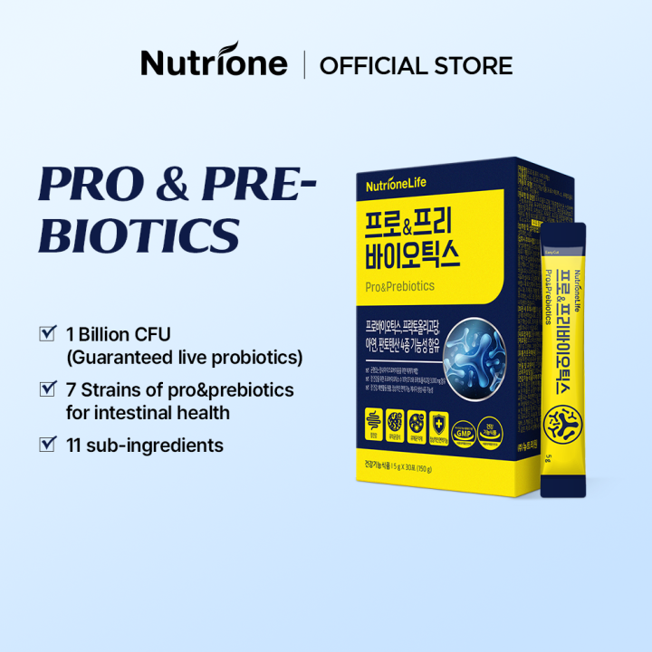 Nutrione Pro And Prebiotics 5g X 30sticks 1box Lazada 1206