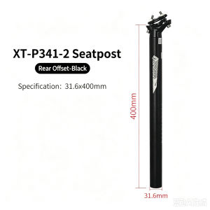 Bike Seat Post Aluminum Alloy Rear Offset Seatpost Rustproof 27.2/31.6MM CNC Wear Resistant Surface