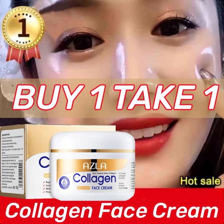 【buy 1 Take 1】collagen Face Cream 100g Whitening With Glutathione Anti