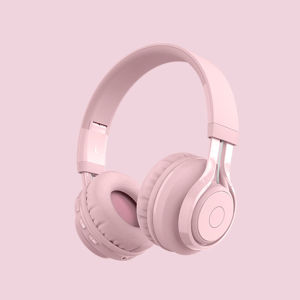 2024new volume limiting noise cancelling headphones for kids bluetooth wireless gaming with mic answer end call cute fashion luminous earphone for girl extra bass stereo headset Gift for children murah