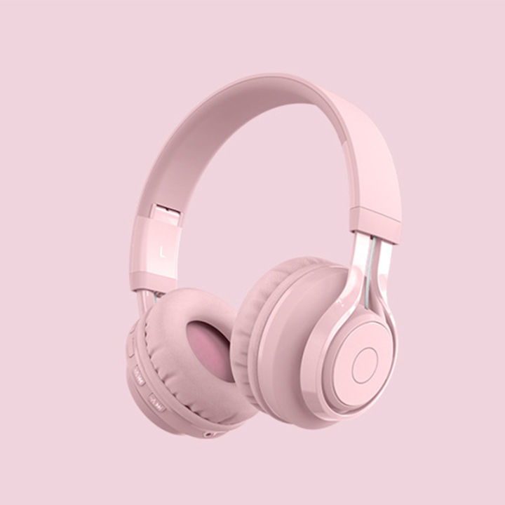 2025 new volume limiting noise cancelling headphones for kids bluetooth  wireless gaming with mic answer end call cute fashion luminous earphone for 
