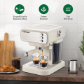 Vermax Coffee machine 950W Milk frother system 20Bar Coffee Maker Stainless Steel Italy Espresso Machine Christmas gifts. 