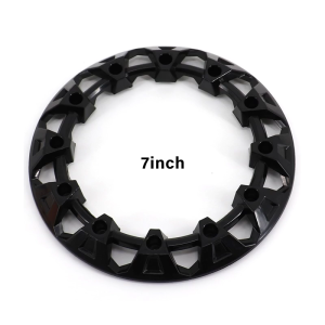 ATV Wheel Rims Hub Guard Covers for Beach Cars Offers Style with Simple Installation Outdoor Activity Vehicle Accessory