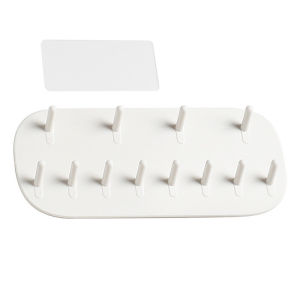 Jewelry Organizer Necklace Holder Hanging Rack Wall Mount Jewelry Hanger Self Adhesive Jewelry Necklace Hanging Hooks