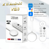 FPS TV Stick Android 12.0 4K TV Box Smart Mini TV Boxes 16+256G 5G Bluetooth Wifi TV Media Player Built-in Netflix Disney Google Assistant Youtube Chromecast for all TVs