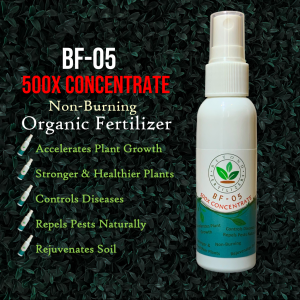 BF-05 [500x Concentrate] All-in-One Liquid Organic Fertilizer [60ml]