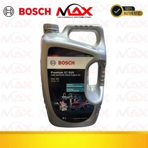 BOSCH Premium X7 SUV Fully Synthetic Diesel Engine Oil 5W40 ACEA C3 6L