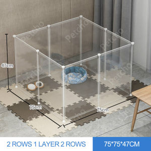 PetStern DIY รังสัตว์เลี้ยง รั้วสัตว์เลี้ยง กรงสูง คอกสูง ที่กั้นเเมว พับ กรงแมว คอนโด รั้วสุนัขที่กัน พาเจ้า