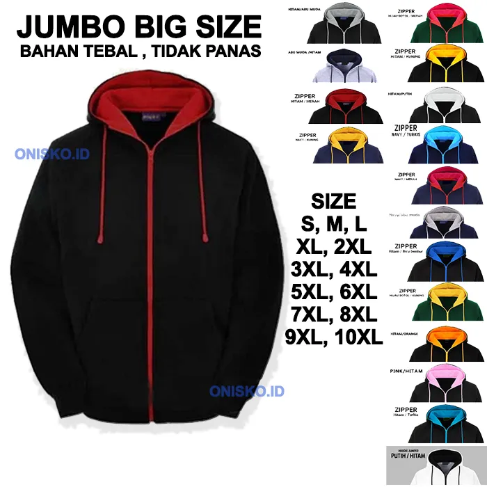 Jaket discount hoodie zipper