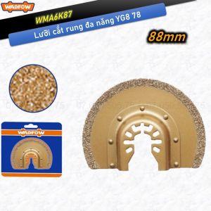 Lưỡi cắt rung cắt gọc đa năng YG8 88 WADFOW WMA6K87 lưỡi cắt rung đa năng hình bán nguyệt phụ kiện máy cắt rung