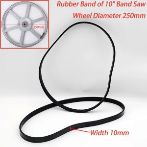 2 Pcs Rubber Band Of 10" 12" 14" 16" 20" Band Saw. 2 Pieces Rubber Ring Use For 250 315 350 400 500mm Band Saw Scroll Wheel.