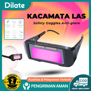 Kacamata Las Otomatis Kacamata Welding Glasses Auto Darkness Kacamata Tukang Las Anti Silau Solar