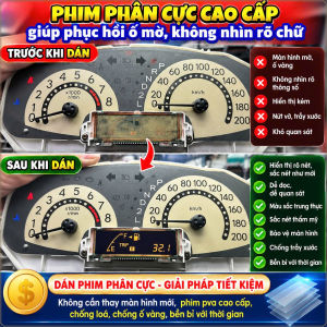 Phim Phân Cực Toyota Vios 2003-2005 – Giải Pháp Tiết Kiệm Khi Màn Hình Đồng Hồ Bị Ố Mờ