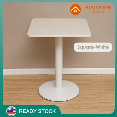 HOME PRIME HP035 Northern Style Coffee Table Café Table Office Discussion Table (Round/Square) 60cm / 80cm Table Furniture Meja Perbincangan Meja Bulat / Segi Empat Meja OfisPerabot