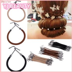 🔥🔥🔥yaojun 20Pcs Ponytail Hooks Headband Hair Claw Hair Clips Rubber Bands Hair Braid Hair