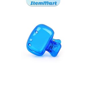 ItemMart Toothbrush Head Storage Clip Plastic Clip Portable Travel Waterproof and Dust Proof
