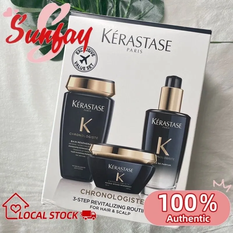 KERASTASE Chronologiste 3 Step Revitalizing Routine For hair