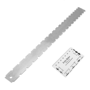 Guitar String Action Gauge Guitar Repair Tool for Precise Adjustment and Maintenance of Electric and Acoustic Guitars
