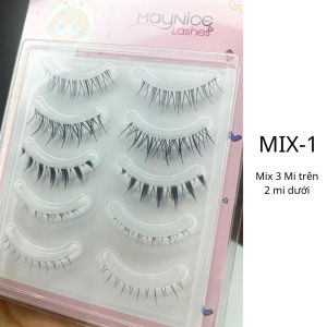 Mi Giả Tự Nhiên Lông Mi Giả Gân Trong Mix Nhiều Mẫu Tái Sử Dụng Nhiều Lần