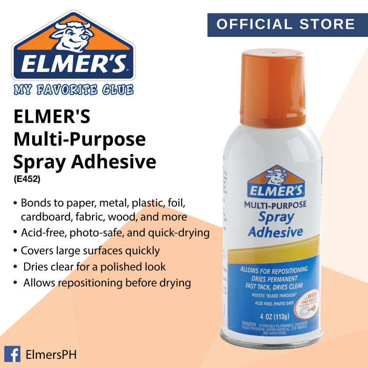 ELMER'S MultiPurpose Spray Adhesive 118 ml E452 Lazada PH