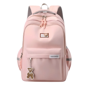 Tas Ransel Wanita Terbaru Fashion Korea Backpack Sekolah TK/PAUD SD SMP SMA Remaja Casual Polos Cute