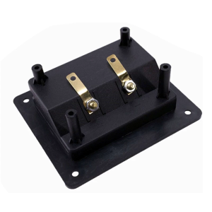 2Pin Junction Box External Banana Jack Speaker Amplifier Wire Clip Socket Terminal Switch Board for Surround Boxes