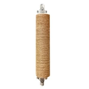 OUTOPEN Wall Mounted Cat Climbing Frame Self Adhesive Cylinder Cat Scratching Post Pet Toy Wear Resistant Cat Scratching Stick Indoor