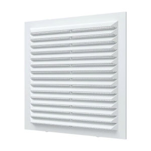 Cửa gió vuông Era AC với lưới chắn côn trùng - Nhựa cao cấp - Hàng Nhập Khẩu