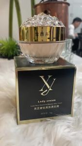 Ganoderma Luxurious Diamond Beauty Cream for Women: Moisturizing Anti-Wrinkle Firming Concealing Skin-Rejuvenating and Correcting Facial Cream - Wholesale Kaba Full Metal Foil 3D Pilgrimage Souvenir Kaba