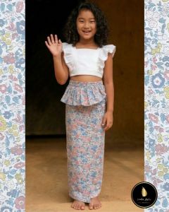 Traditional Lama Saree for small girls 2026 | Lanka Styles |Size M